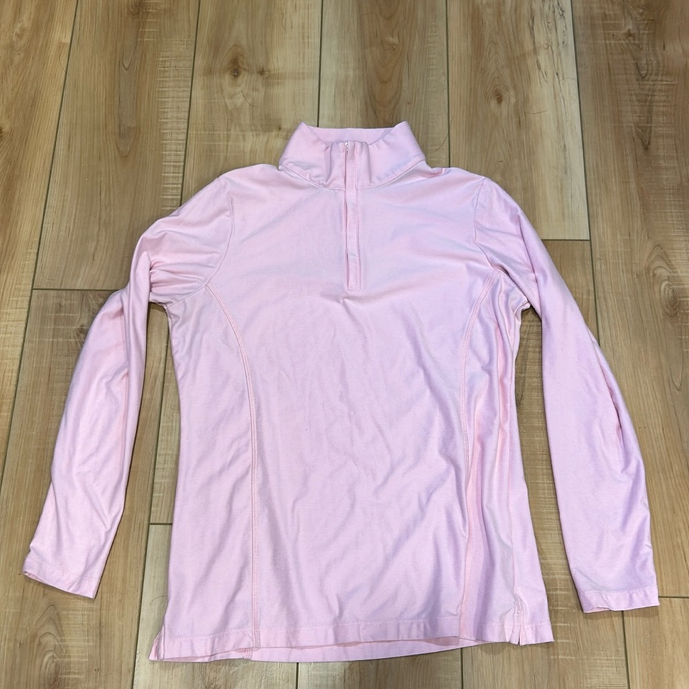 Cute Pink Quarter Zip-Peter Millar